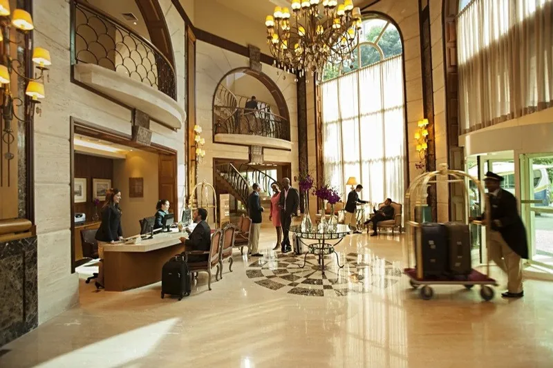 Lobby do Gran Estanplaza Berrini